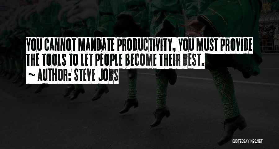 Productivity Quotes By Steve Jobs