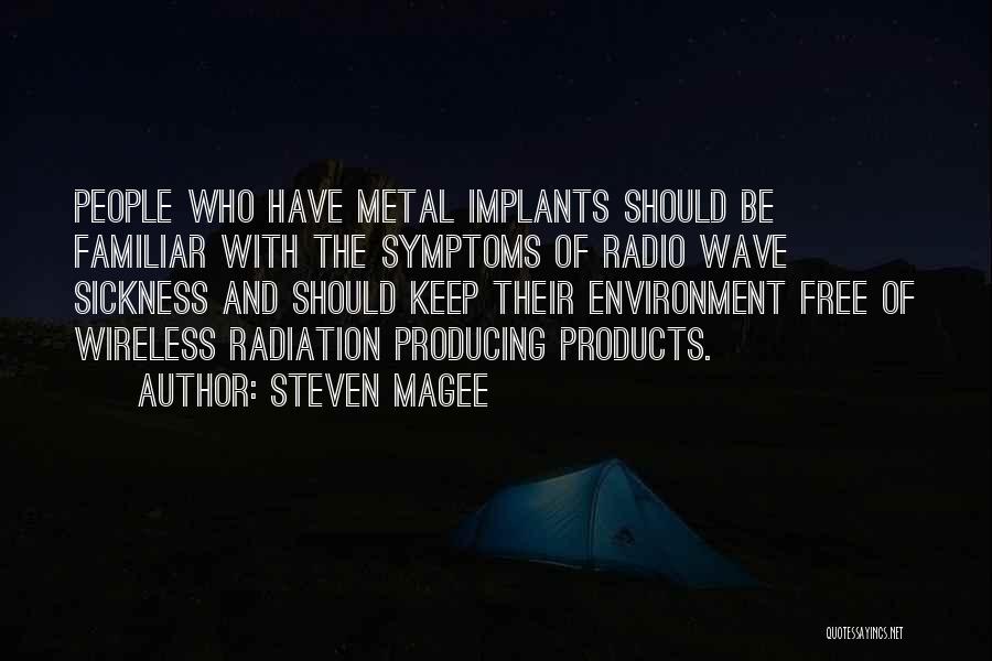 Products Of Our Environment Quotes By Steven Magee