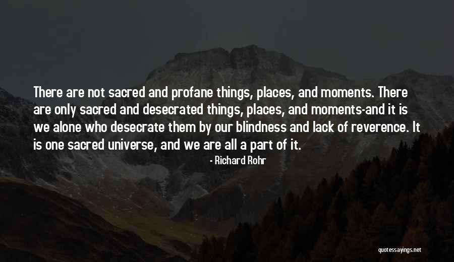 Profane Quotes By Richard Rohr