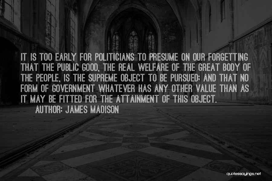 Profesionales Con Quotes By James Madison