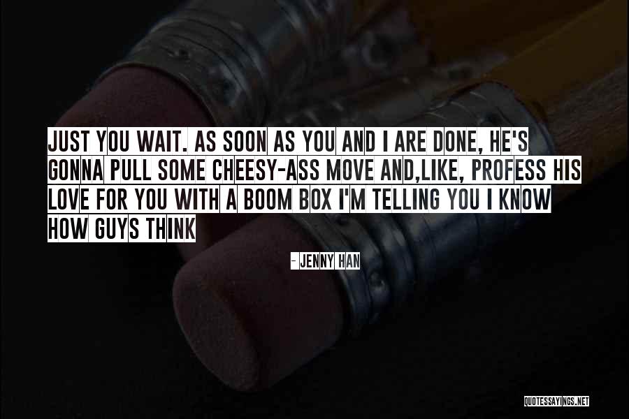Profess My Love Quotes By Jenny Han Profess My Love Quotes By Jenny Han