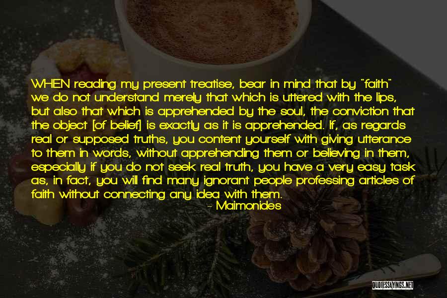 Professing Your Faith Quotes By Maimonides Professing Your Faith Quotes By Maimonides