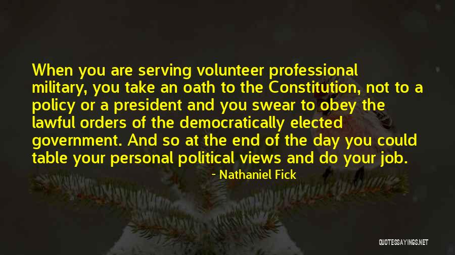 Professional And Personal Quotes By Nathaniel Fick Professional And Personal Quotes By Nathaniel Fick