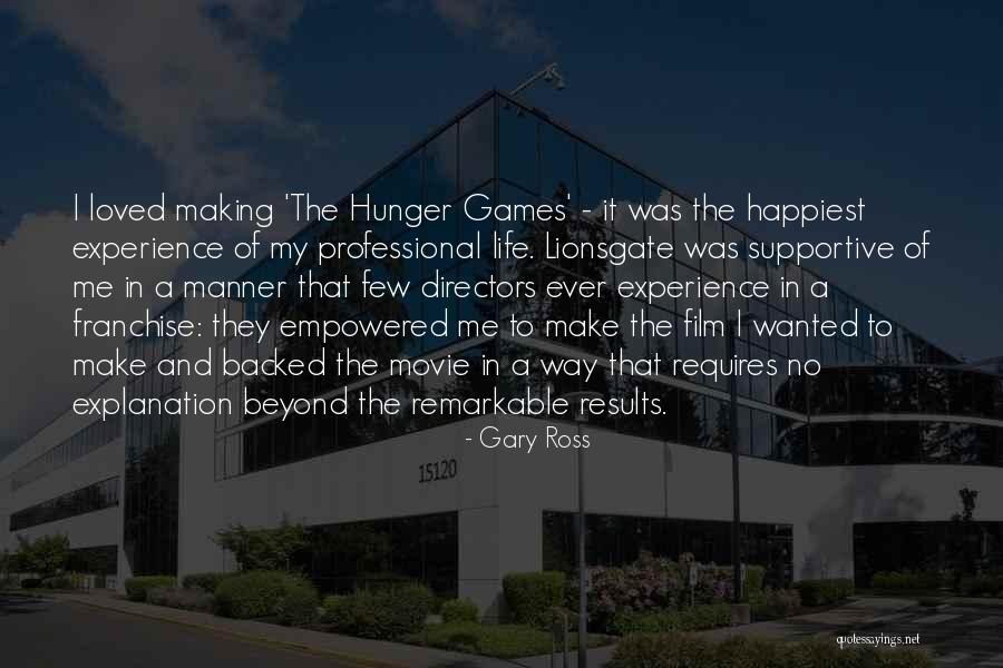 Professional Manner Quotes By Gary Ross Professional Manner Quotes By Gary Ross