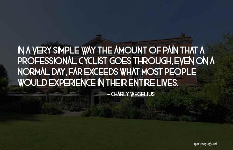 Professional Quotes By Charly Wegelius Professional Quotes By Charly Wegelius