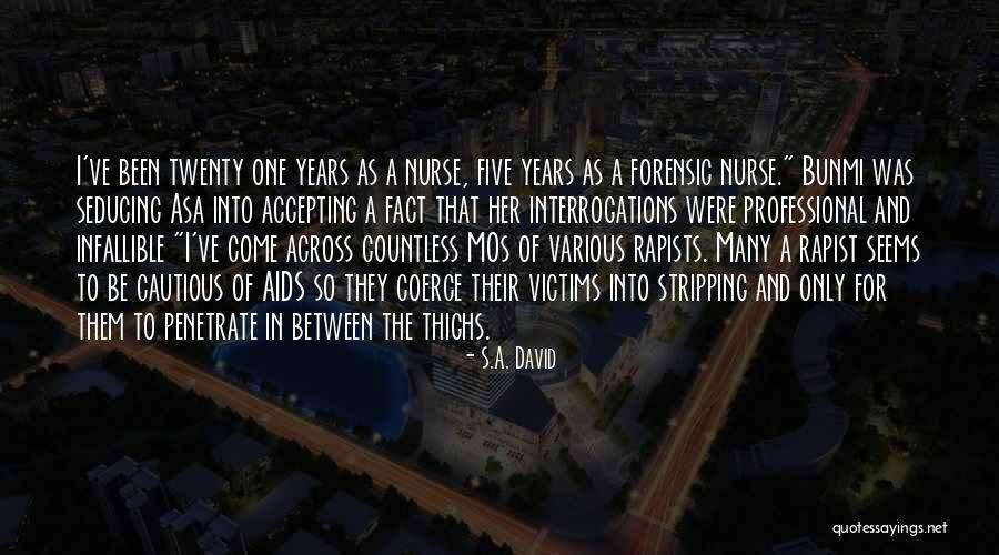 Professional Quotes By S.A. David Professional Quotes By S.A. David