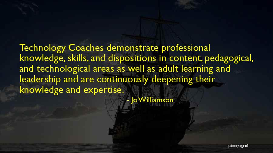 Professional Skills Quotes By Jo Williamson