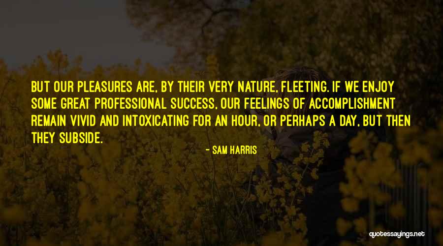 Professional Success Quotes By Sam Harris Professional Success Quotes By Sam Harris