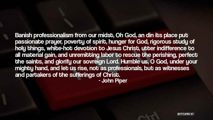 Professionalism Quotes By John Piper Professionalism Quotes By John Piper