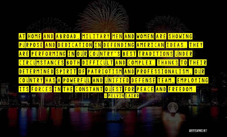 Professionalism Quotes By Melvin Laird Professionalism Quotes By Melvin Laird