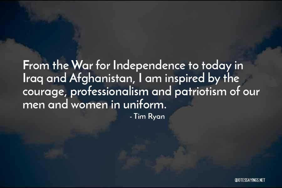 Professionalism Quotes By Tim Ryan