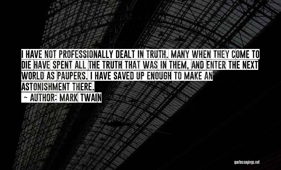 Professionally Funny Quotes By Mark Twain