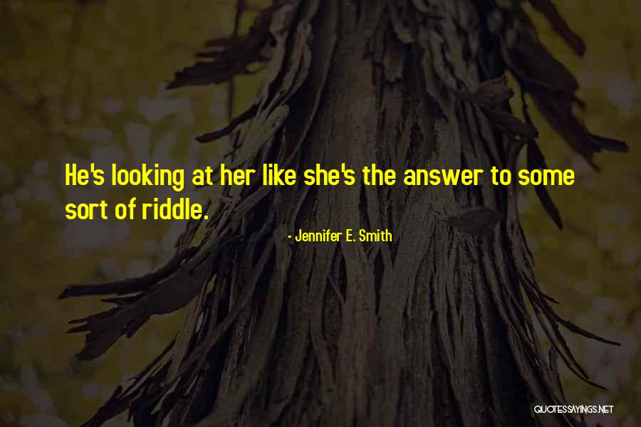 Professionally Inspiring Quotes By Jennifer E. Smith Professionally Inspiring Quotes By Jennifer E. Smith