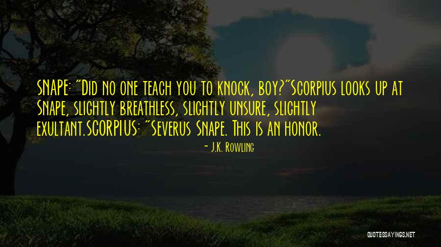 Professor Snape Quotes By J.K. Rowling