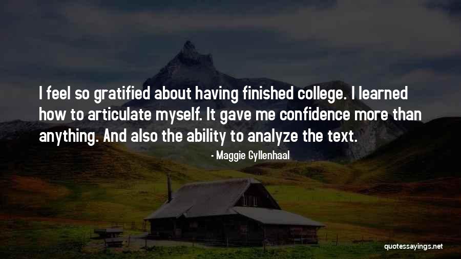 Professorship Hierarchy Quotes By Maggie Gyllenhaal Professorship Hierarchy Quotes By Maggie Gyllenhaal