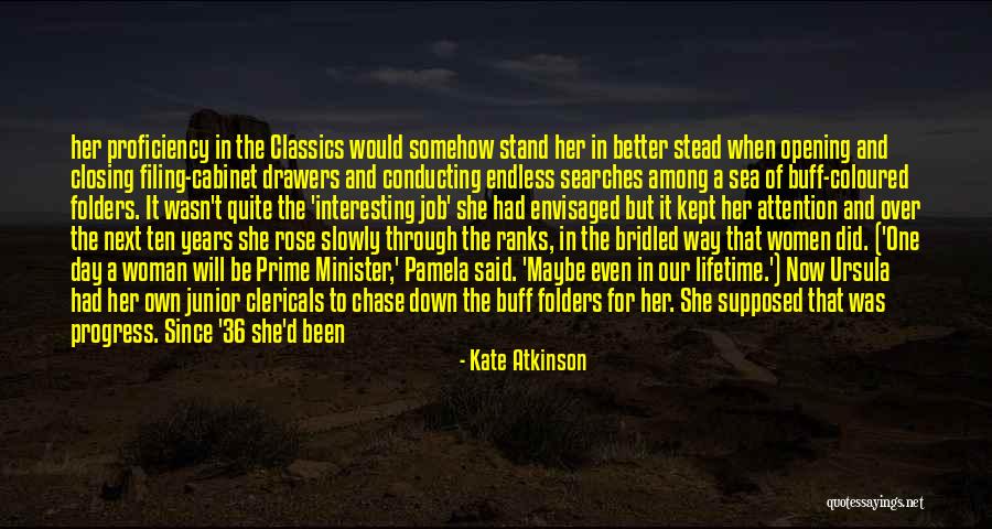 Proficiency Quotes By Kate Atkinson Proficiency Quotes By Kate Atkinson