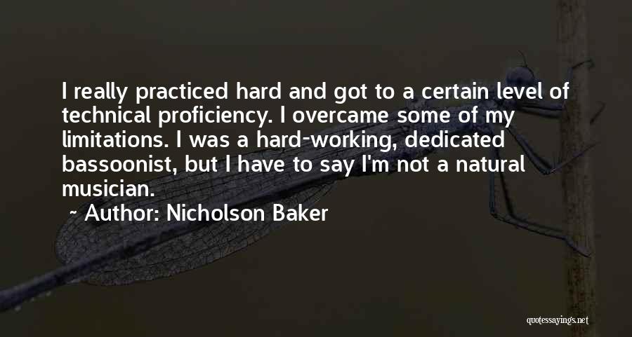 Proficiency Quotes By Nicholson Baker