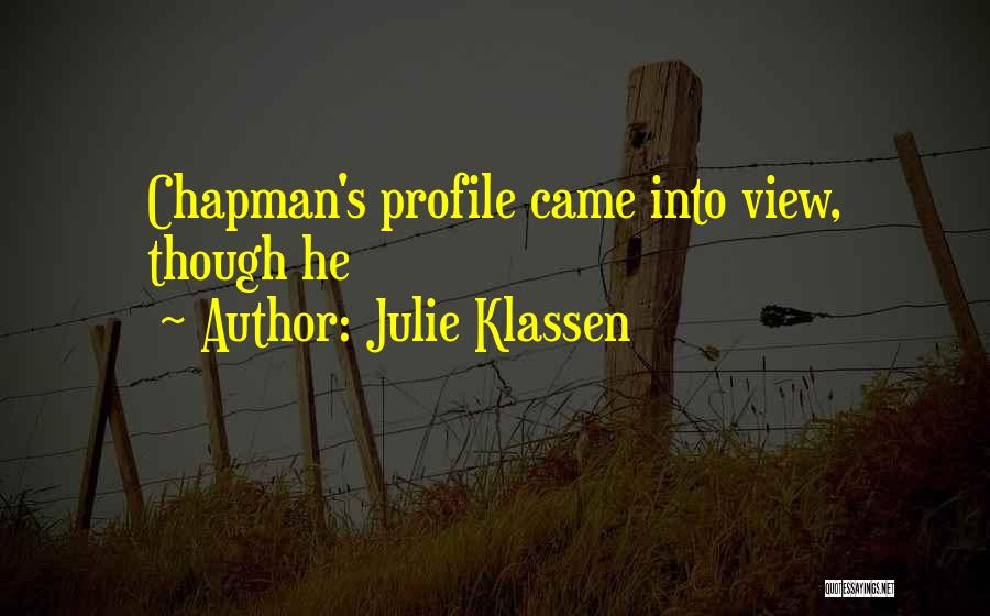 Profile View Quotes By Julie Klassen