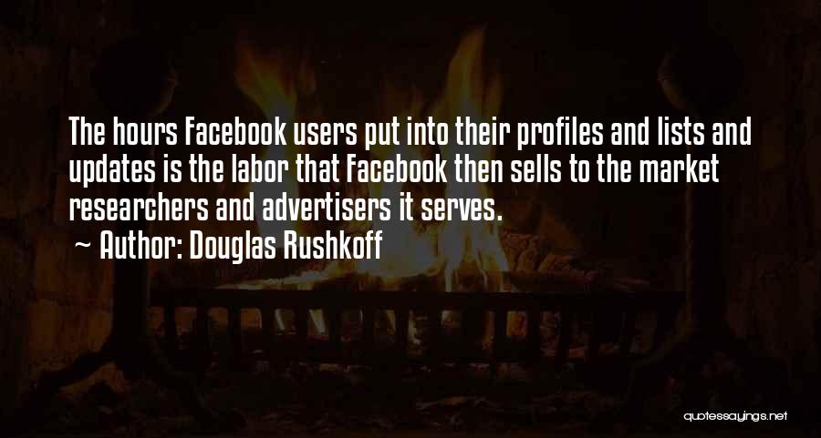 Profiles Quotes By Douglas Rushkoff