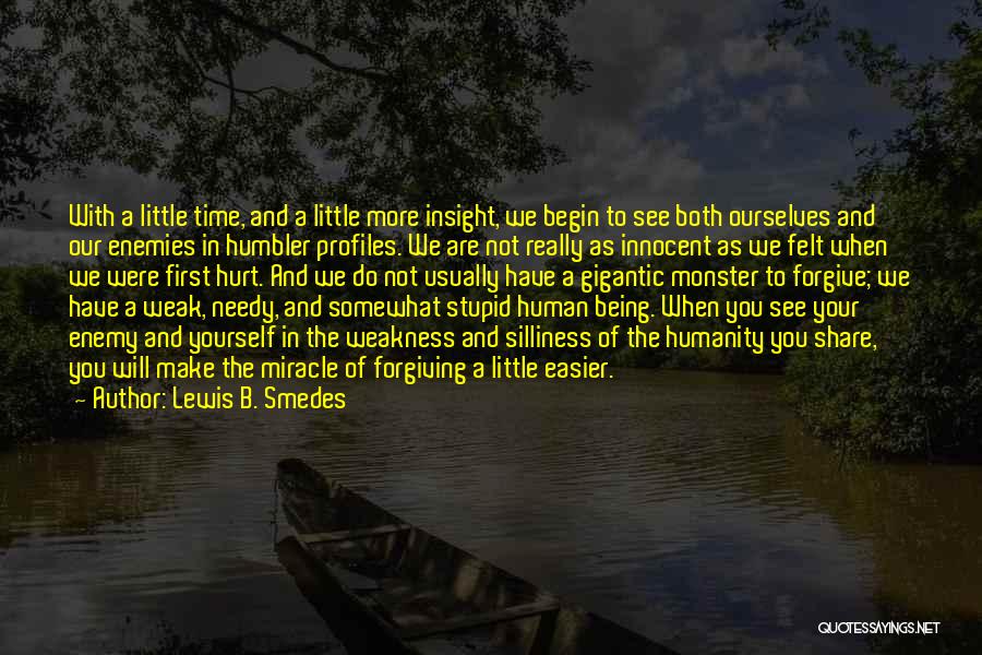 Profiles Quotes By Lewis B. Smedes