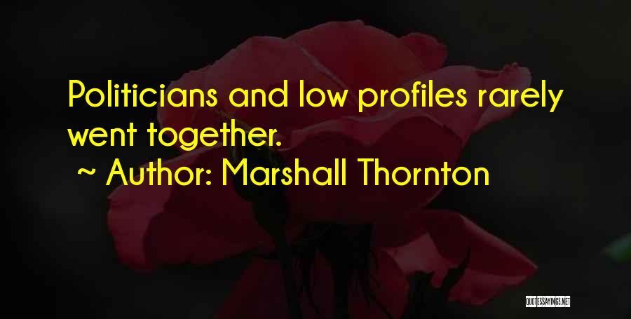 Profiles Quotes By Marshall Thornton