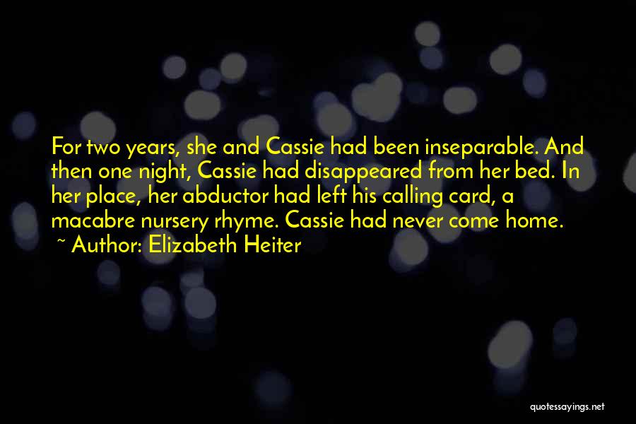 Profiling Quotes By Elizabeth Heiter