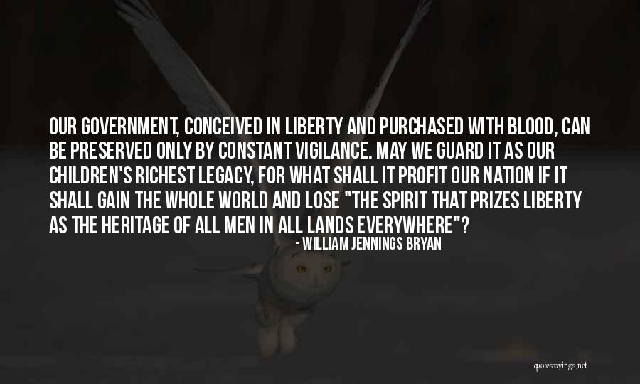 Profit And Politics Quotes By William Jennings Bryan Profit And Politics Quotes By William Jennings Bryan