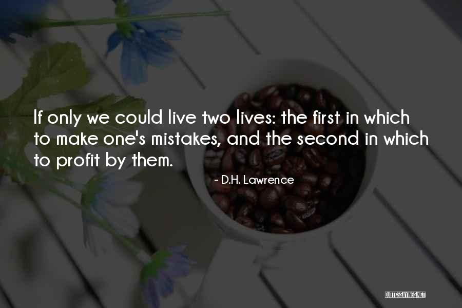 Profit First Quotes By D.H. Lawrence