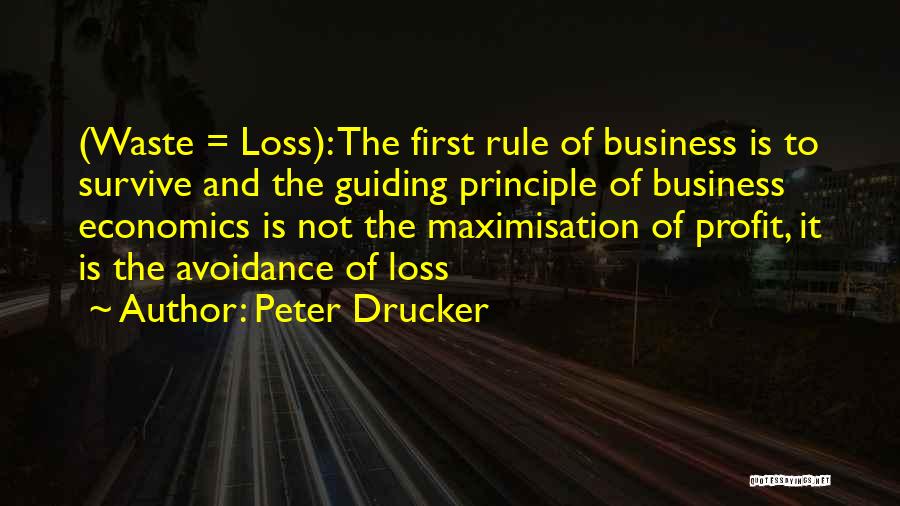 Profit First Quotes By Peter Drucker