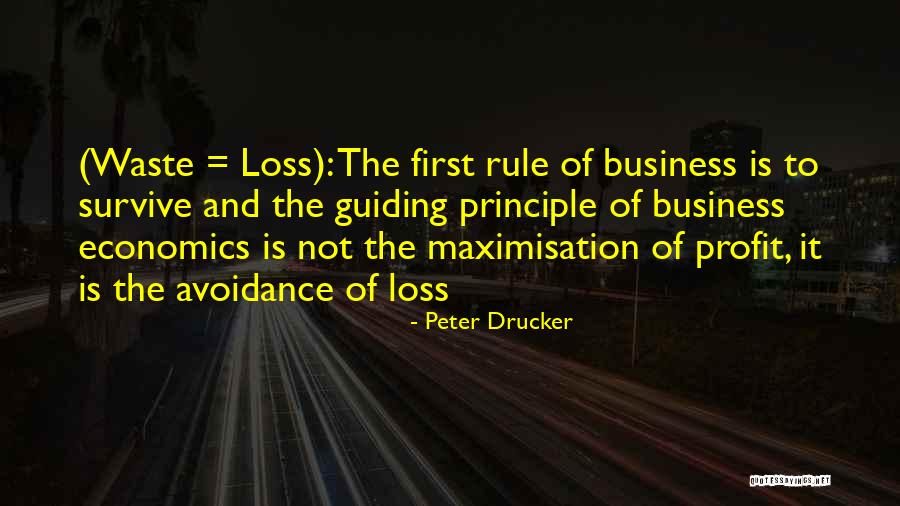 Profit First Quotes By Peter Drucker