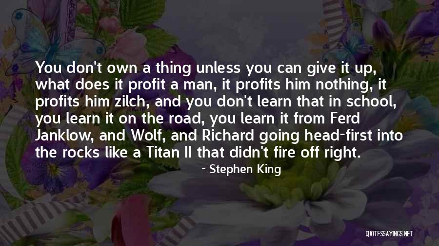 Profit First Quotes By Stephen King Profit First Quotes By Stephen King