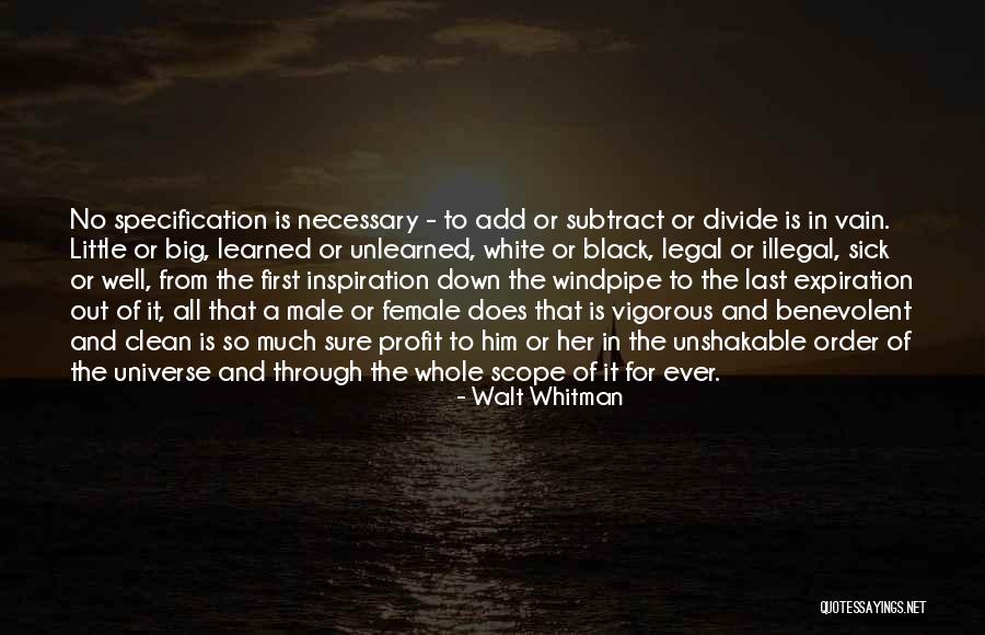 Profit First Quotes By Walt Whitman Profit First Quotes By Walt Whitman