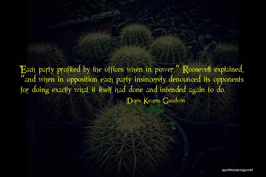 Profited Quotes By Doris Kearns Goodwin Profited Quotes By Doris Kearns Goodwin