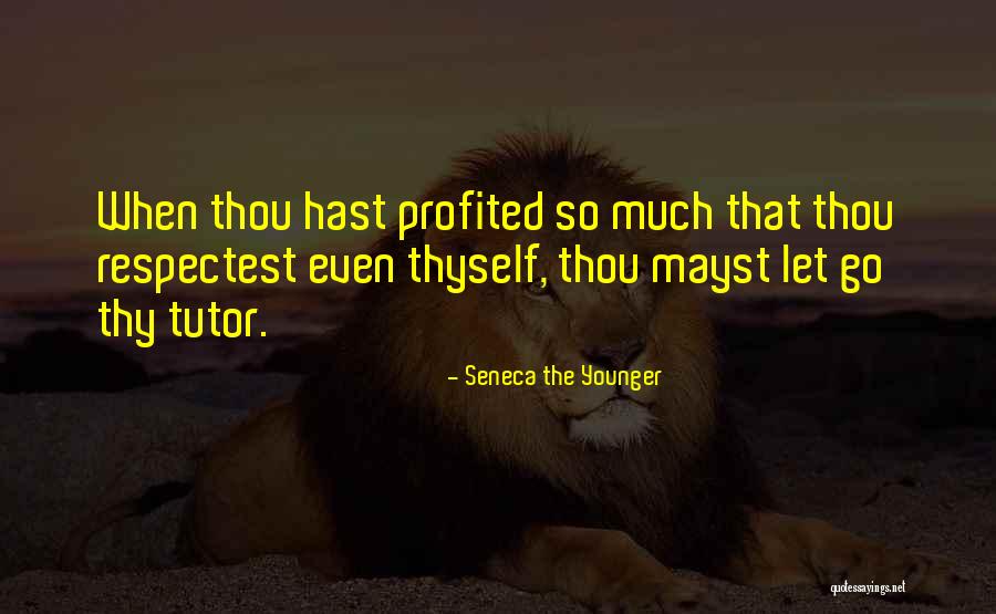 Profited Quotes By Seneca The Younger Profited Quotes By Seneca The Younger