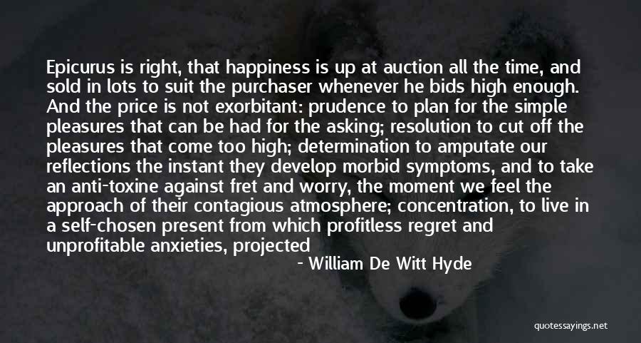 Profitless Quotes By William De Witt Hyde Profitless Quotes By William De Witt Hyde