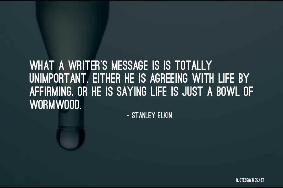 Profoud Quotes By Stanley Elkin Profoud Quotes By Stanley Elkin