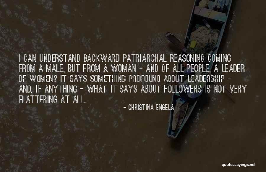 Profound Quotes By Christina Engela