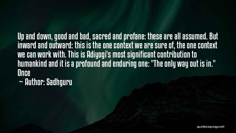 Profound Quotes By Sadhguru