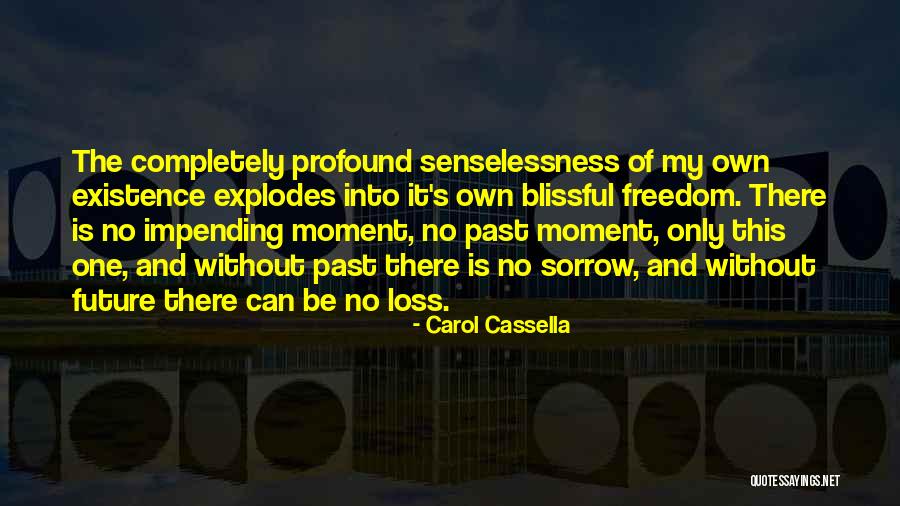 Profound Sorrow Quotes By Carol Cassella Profound Sorrow Quotes By Carol Cassella