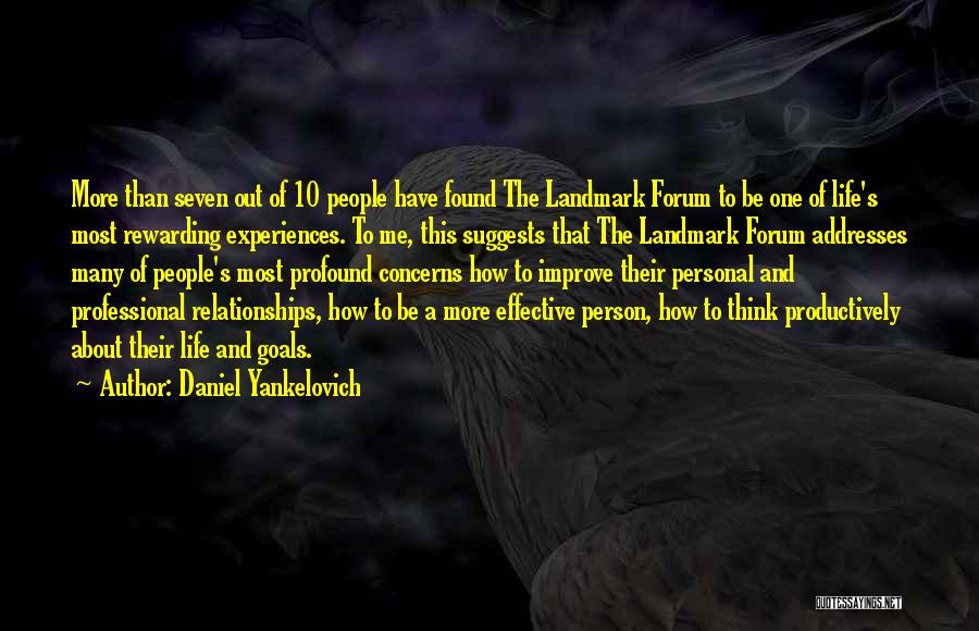 Profound Thinking Quotes By Daniel Yankelovich