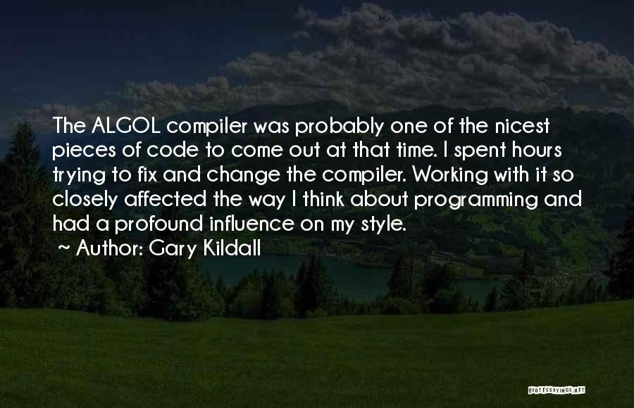 Profound Thinking Quotes By Gary Kildall