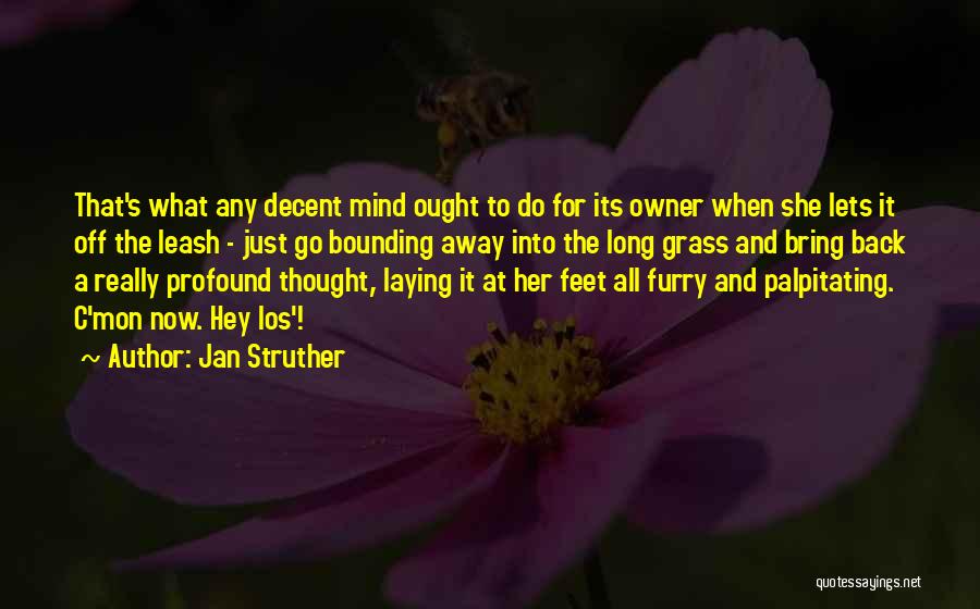 Profound Thoughts Quotes By Jan Struther