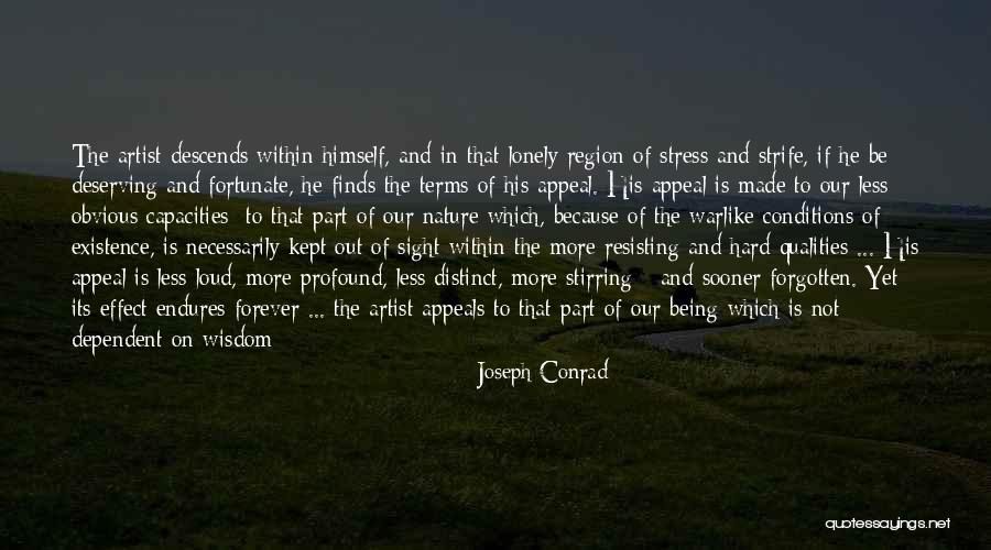 Profound Wisdom Quotes By Joseph Conrad Profound Wisdom Quotes By Joseph Conrad