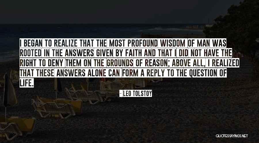 Profound Wisdom Quotes By Leo Tolstoy Profound Wisdom Quotes By Leo Tolstoy
