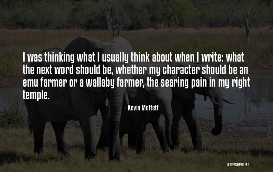 Profundal Quotes By Kevin Moffett Profundal Quotes By Kevin Moffett