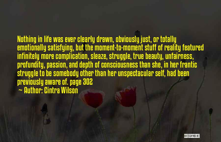 Profundity Quotes By Cintra Wilson