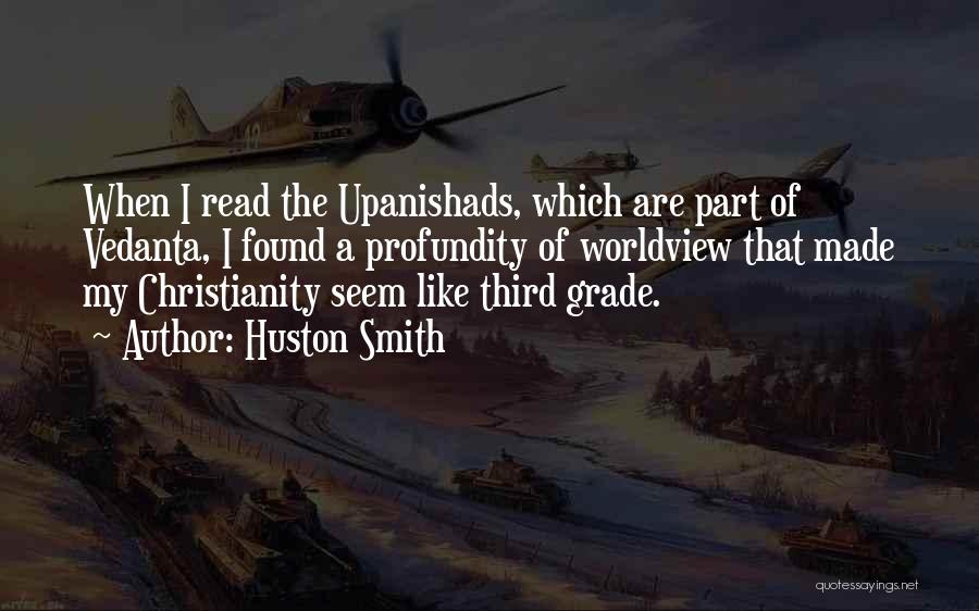 Profundity Quotes By Huston Smith