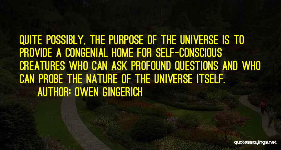 Profundity Quotes By Owen Gingerich
