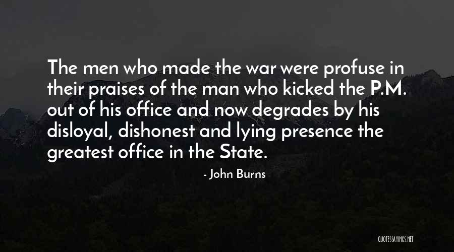 Profuse Quotes By John Burns Profuse Quotes By John Burns