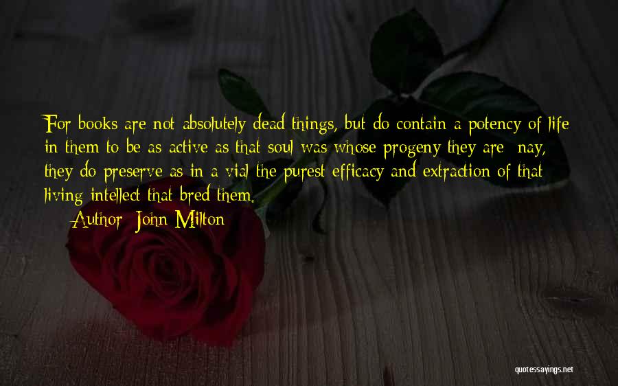 Progeny Quotes By John Milton